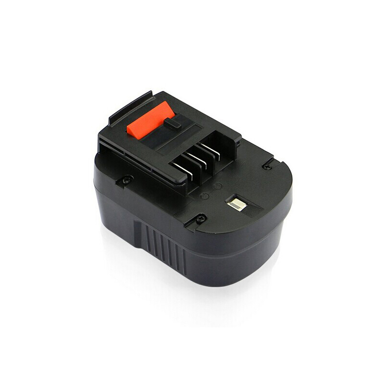 Ni-Cd 12V 1500mAh Rechargeavle -työkalujen akut Black u0026 Decker A1712, A12, A12EX, FSB12, FSB120B, FSB120BX, BD-1204L, B-8315, BPT1047