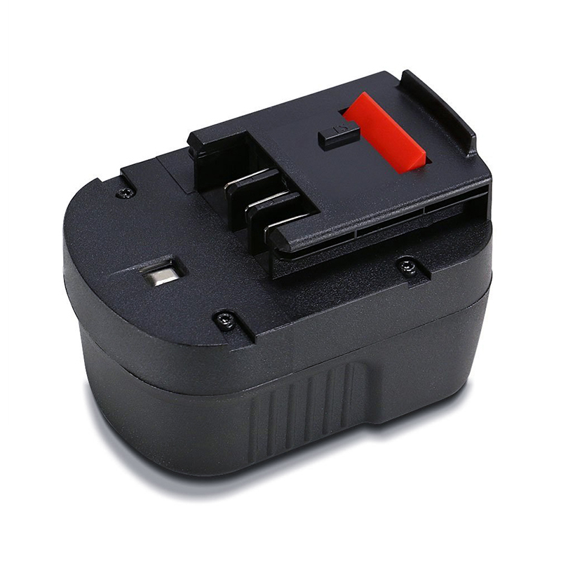Ni-Cd 12V 1500mAh Rechargeavle -työkalujen akut Black u0026 Decker A1712, A12, A12EX, FSB12, FSB120B, FSB120BX, BD-1204L, B-8315, BPT1047