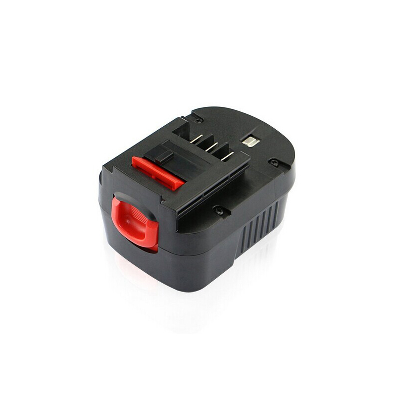 Ni-Cd 12V 1500mAh Rechargeavle -työkalujen akut Black u0026 Decker A1712, A12, A12EX, FSB12, FSB120B, FSB120BX, BD-1204L, B-8315, BPT1047