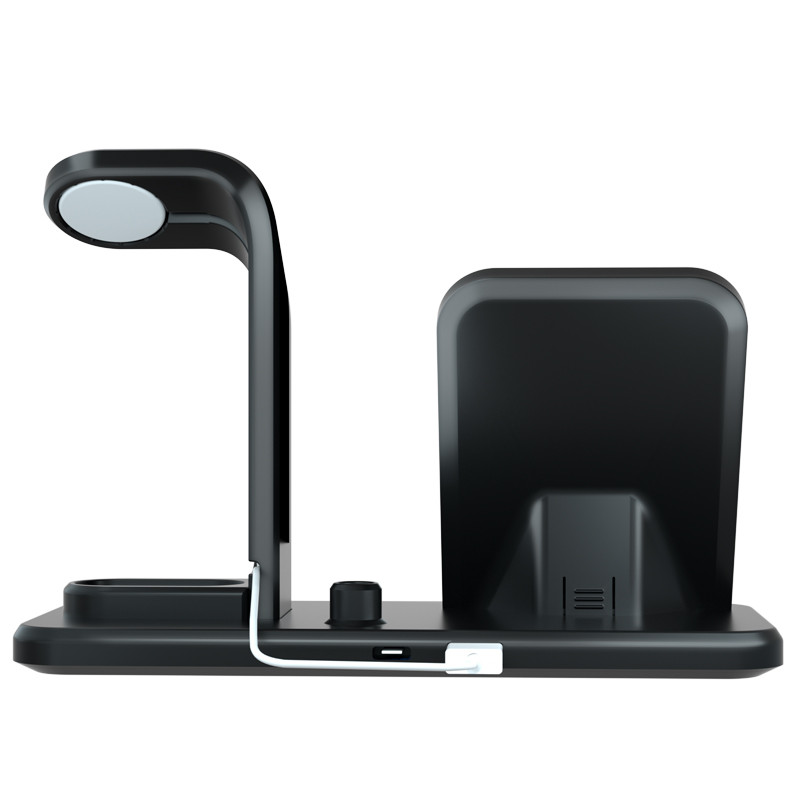 KPS-9303HC Custom 10W Qi nopea 3in1 -puhelimen laturi Iwatchille ja lentokoneille