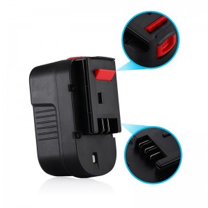 Musta \u0026 Decker A1714, A14, A14F, A144 14,4 V 2000 mAh Ni-Cd -poraparille