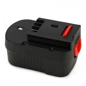Ni-Mh 14.4V 2000mAh vaihtoakkujen sähkötyökalut mustalle ja deckerille A1714, A14