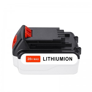 Korvaavat 20 V 3000mAh Li-ion-akut Black \u0026 Decker LB20, LBX20, LBX4020, LB2X4020 sähköporakoneille