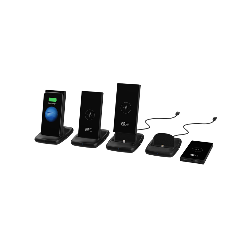 KPS-Z01 Uusi irrotettava USB 5W, kaikki yhdessä 10000mah Powerbank QI -langattomassa laturissa