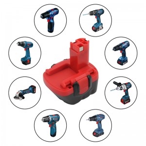 Ni-Cd 12V 1500mAh ladattava akku Bosch BAT043, BAT045 -työkaluille