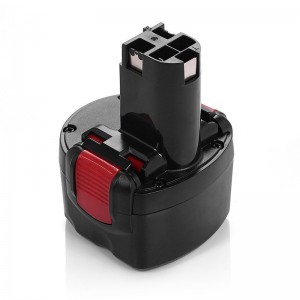 Shenzhen Manufacturess 9.6V 1700mAh Ni-Cd -vaihtovirtakäyttöinen akku Bosch BAT048: lle