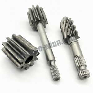 CNC-työstö räätälöity ruostumattomasta teräksestä valmistettu vaihdeakseli. Auton varaosien varaosat