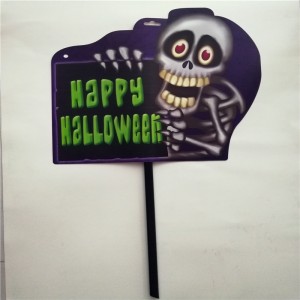 Tukku värikäs muovi kyltit / TXT kyltit / piha kyltit ulkokäyttöön