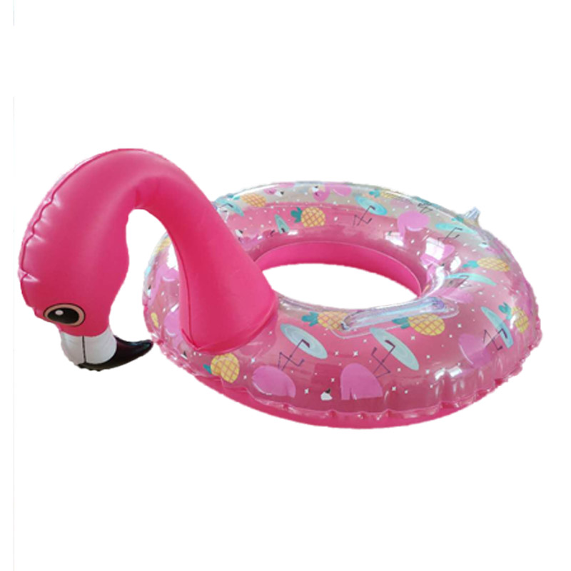Ilmatäytteiset Flamingo-uima-altaan uimarenkaat lapsille