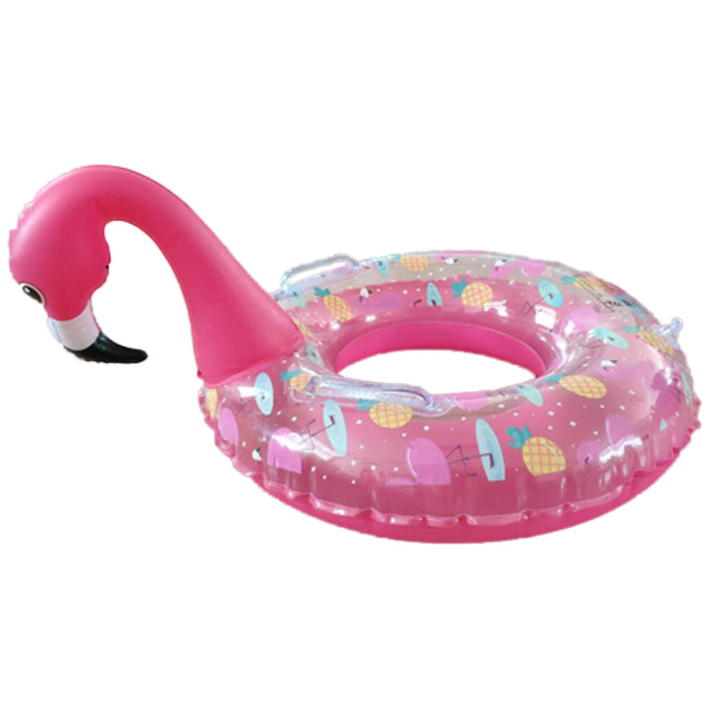 Ilmatäytteiset Flamingo-uima-altaan uimarenkaat lapsille