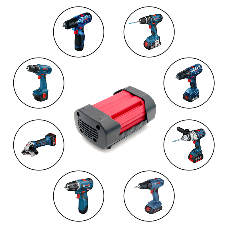 Li-ion 36V 4000mAh porauslaitteiden vaihtoakut Bosch BAT810, BAT836, BAT840 sähkötyökaluille