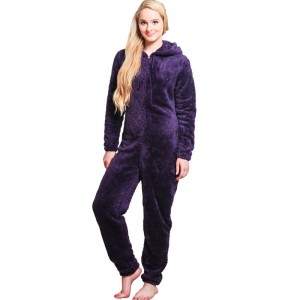 Aikuiset Onesie Violetti Pyjama