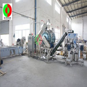 Pippurileikkaus ja puhdistus tuotantolinja