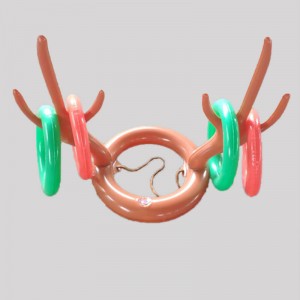 Ilmatäytteiset puun oksien rengasheittopelit - Party Party Props -tarvikkeet