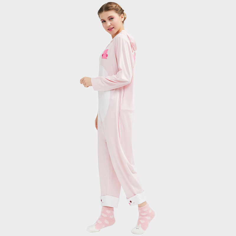 Naisten Onesie-puuvilla Jersey kirjontapitsasetti