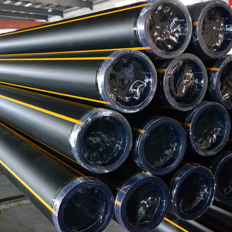 Kiinan HDPE-kaasuputken toimittaja keltaisella linjalla