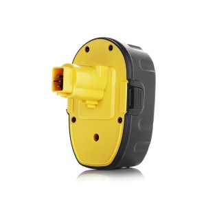 Johdoton työkaluakku 18V 1700mAh Ni-Cd -työkalujen paristot Dewalt DE9095, DE9098