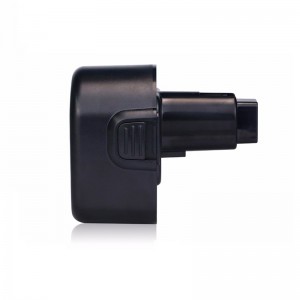 Ni-Cd 2000mAh 12V vaihtoakut Dewalt DE9075, DE9501, DW9071 akkuporaan