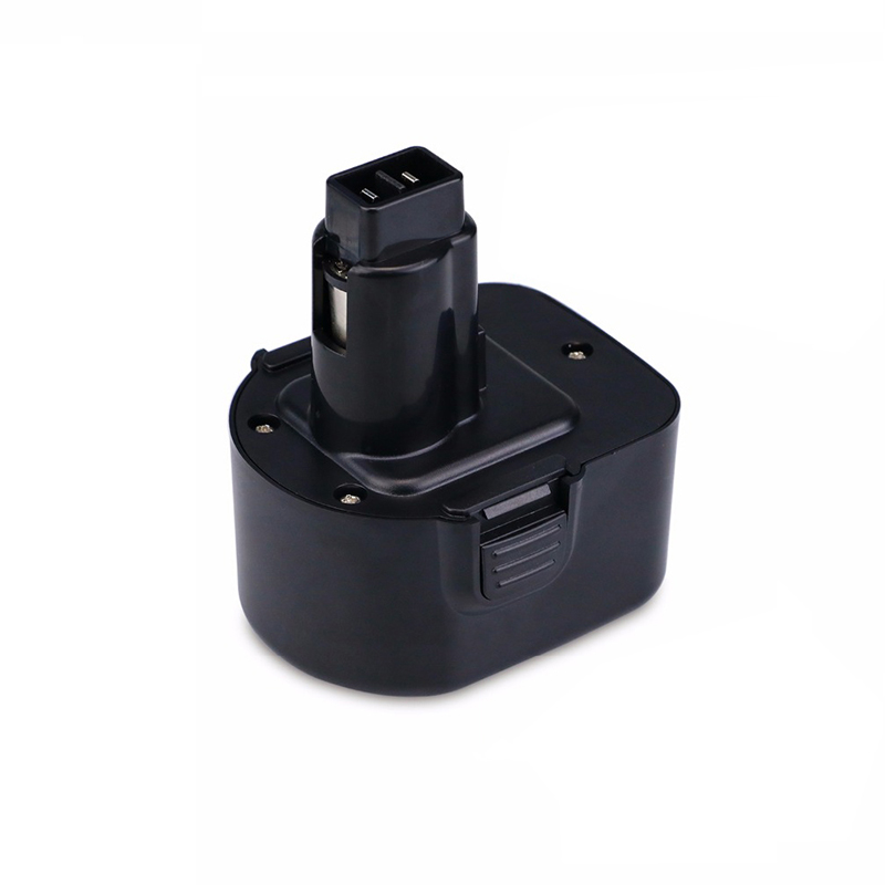 Ni-Cd 2000mAh 12V vaihtoakut Dewalt DE9075, DE9501, DW9071 akkuporaan