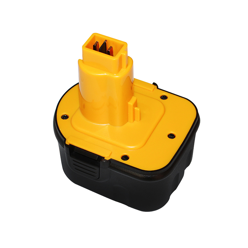 Ni-Mh 2000mAh 12V ladattavien akkujen työkalut Dewalt DW9071, DW9072, 152250-27