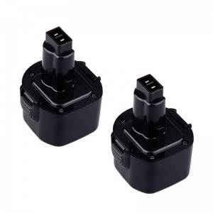 9.6V 1700mAh Ni-Cd -akku, Dewalt DE9062, DW9061, DW9062