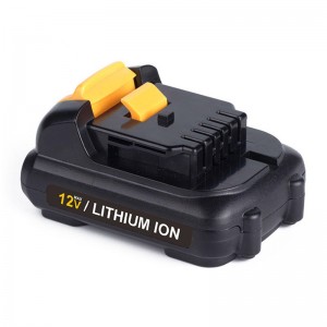 Li-ion 1500mAh 12V akkuporan akku Dewalt DCB120, DCB121