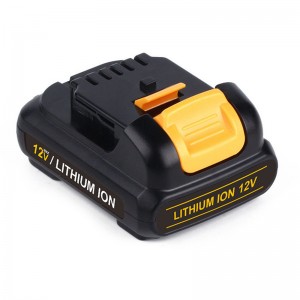 Li-ion 1500mAh 12V akkuporan akku Dewalt DCB120, DCB121