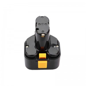 Ni-Cd 9.6V 1700mAh vaihtoakut Hitach EB9S, EB9M, EB9H, EB930H moottoriporakoneisiin