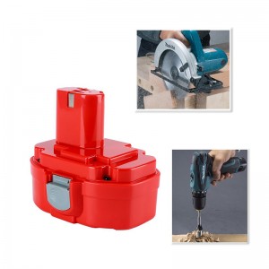 1822, 1823, 1834, 1835, 18 V 3000mAh Ni-Mh-käsikäyttöisten työkalujen akut Makitaille