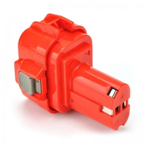 Nopea lataus 9.6V 1700mAh Ni-Cd -työkalujen akkujen vaihto Makita 193977-7, 192595-8