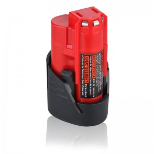 12V 1500mAh: n vaihtoakut ladattaviin litiumparistoihin Milwaukee 48-11-2411 M12 -työkaluille