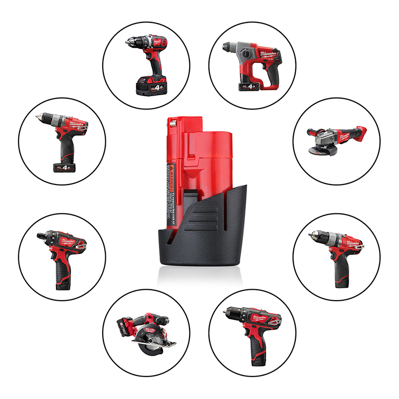 Milwaukee 48-11-2411 M12 12V 3000mAh litium-ioninvaihtotyökaluakku