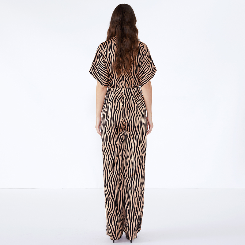 Juhla Pohjoismainen korkealaatuinen tiikeriraita Jumpsuit JCGJ190315073