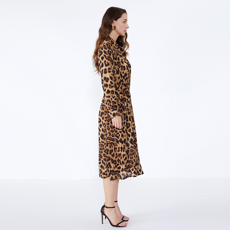 Aikuiset putki alusvaatteet Leopard naisten vaatteet vaatteet mekko