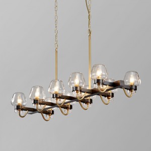 Boutique Yksinkertainen Lasi Rauta Olohuone Ravintola Hotelli Kattokruunu2147