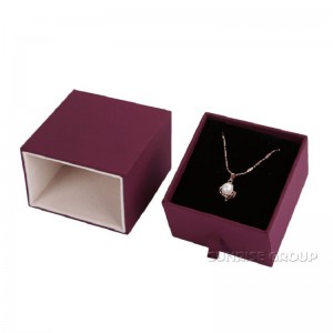 High-end Custom käsintehtyjä koruja paperi laatikko paperipussi