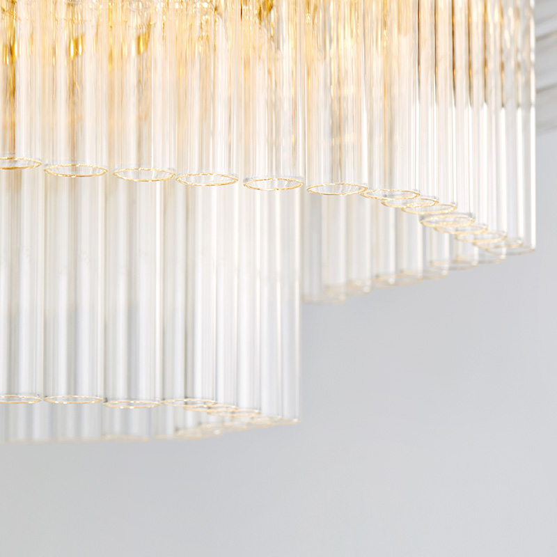 Uusi moderni metallihotelli Villa Glass kattokruunu Km2127