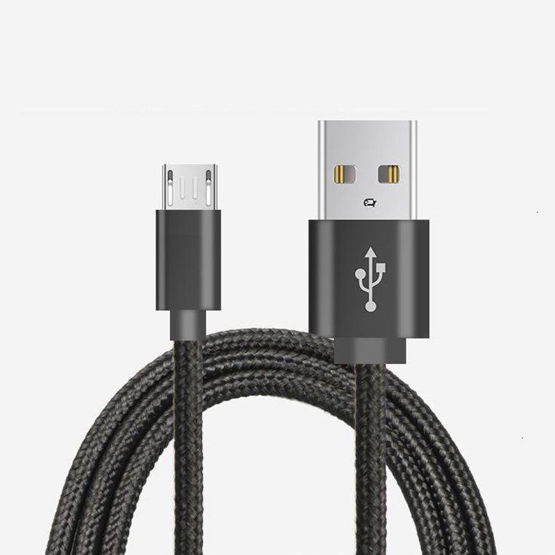 Mikro-USB-nylon punottu datakaapeli