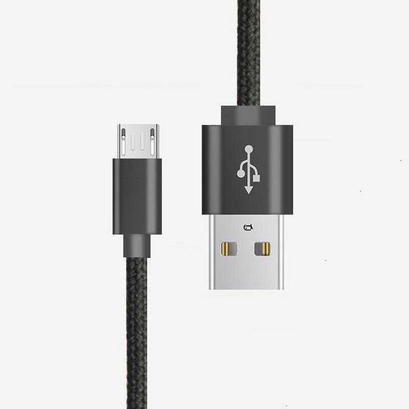 Mikro-USB-nylon punottu datakaapeli