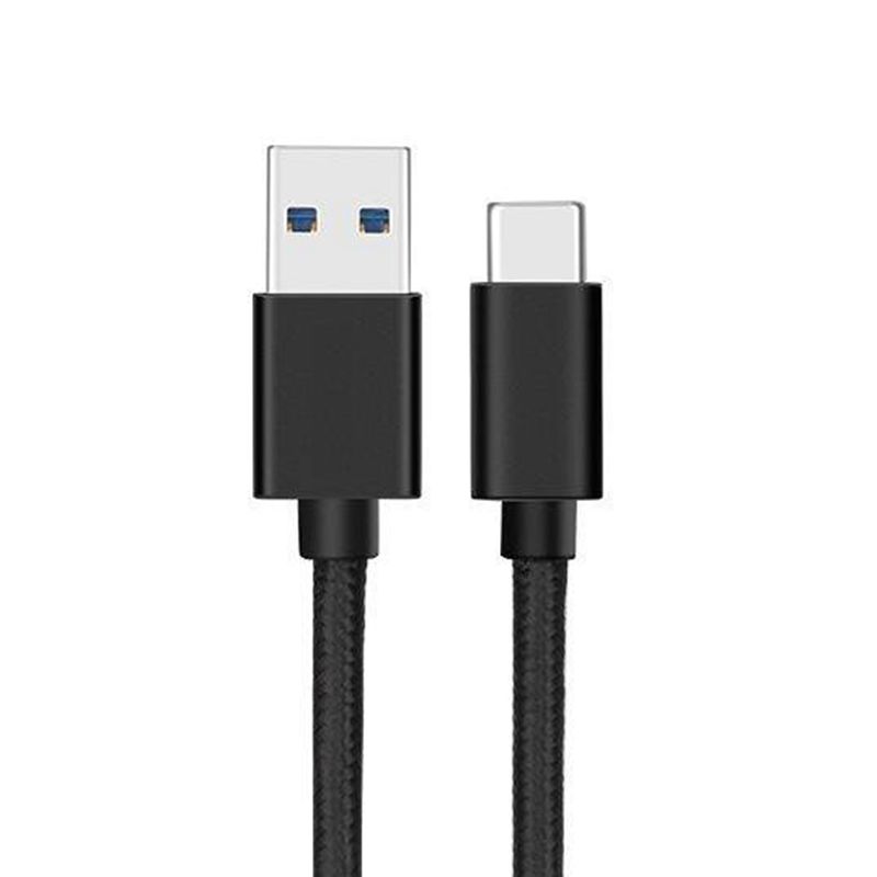 draubleType-C - USB Nylon -sovitettu datakaapeli