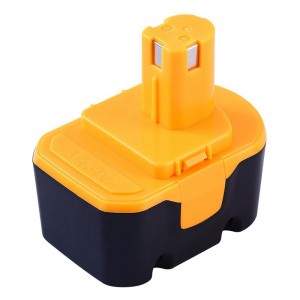 Ni-Cd 14.4V 1300mAh vaihto-sähkötyökalujen paristot Ryobi 1400144, 1400655