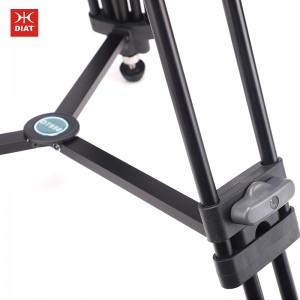 DIAT DT850 Ylälaatuinen jalusta korkealaatuinen videojalusta ammattimaiseen videokamerajalustaan