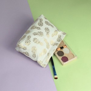 Twill 100% ananaskuitua suosittu kosmetiikkapussi