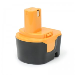 1400143, B-1222H, BPT1025 Ni-Mh 2500mAh 12V vaihtoakkujen Ryobi-sähkötyökalut