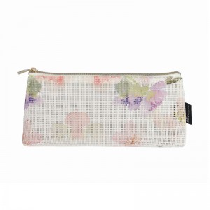 Fasion-kukkapaino henkilökohtainen kosmeettinen laukku