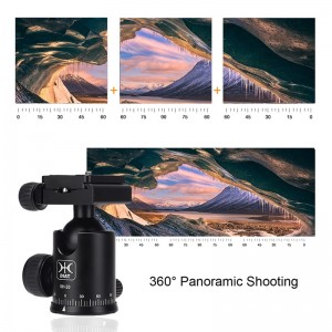 Diat AM294A KH20 kannettava alumiiniseoskamera Videokamerajalusta Joustava matka-digitaalikamerajalusta