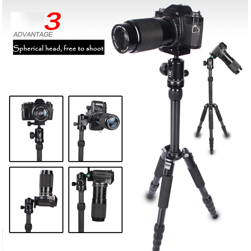 DIat AM225A + KH10 Professional-videokamerajalusta - Kevyt alumiini-magnesiumseoskamerajalusta