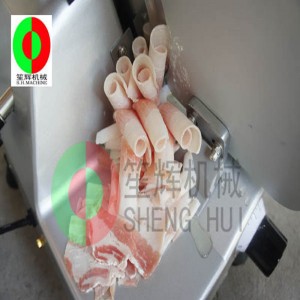 Jäädytetty lihanleikkuri / puoliautomaatti pakastettu lihanleikkuri (video) QPS-220/250/300