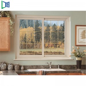 Kiinan toimittajan alumiini-ikkunalasi-ikkuna, jossa hyttysverkkohinta alumiini-liukuikkunasta