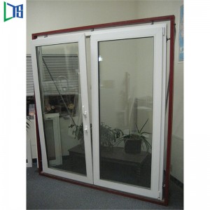 Kaksisuuntainen aukaisu kaksoiskarkaistua lasialumiinia, kallista ja käännä Windows Filippiinit jauhemaalausharmaaksi